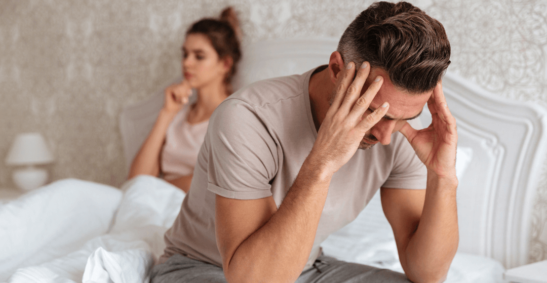 Pareja preocupada