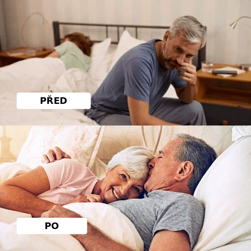 Před a po
